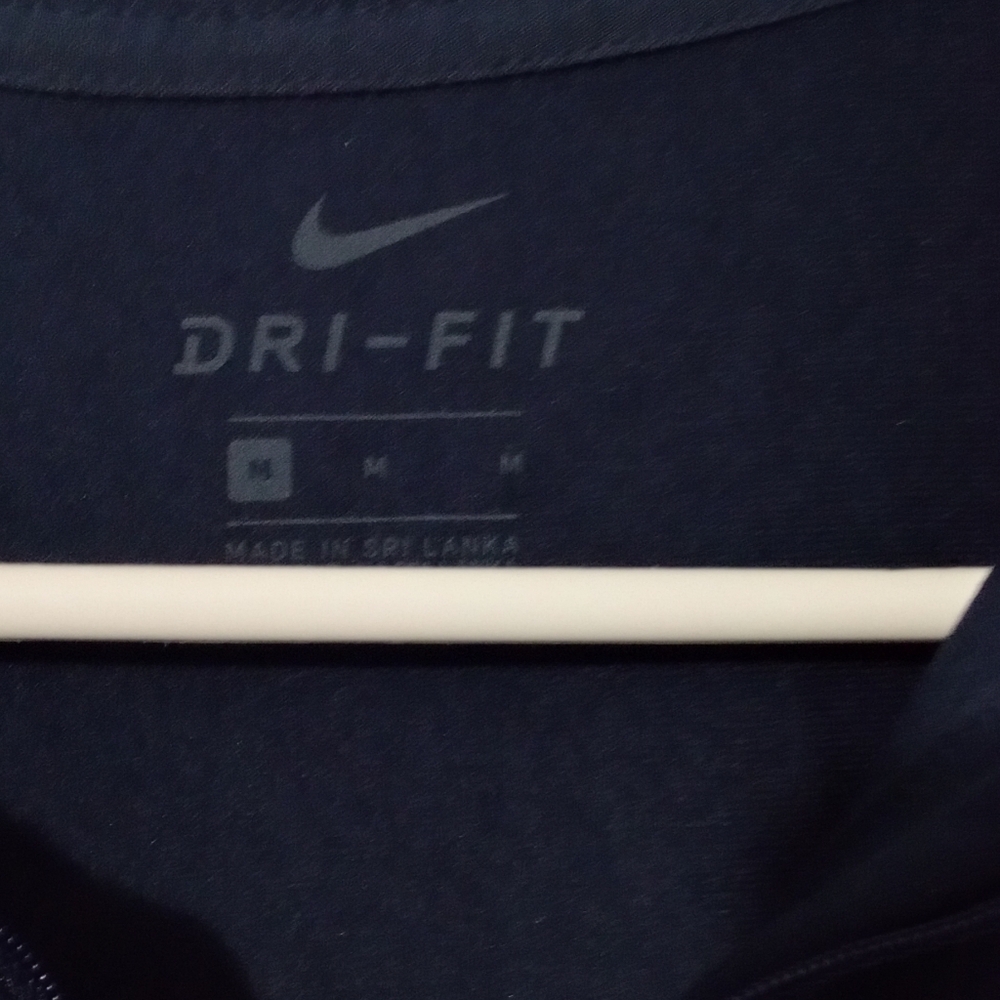 Nike Men's Navy Pullover with Yellow Michigan 'M' - Picture 2 of 7